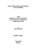 The cost of marketing cosmetics and beauty preparations by Atlanta manufacturers, 1935