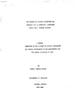 The theory of college accounting and criteria for an efficient accounting system for a private college, 1935
