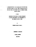 A comparative study of the vocabularies of ten four year old boys and girls, and ten three and one-half year old boys and girls in the nursery school of Spelman College, Atlanta, Georgia, 1935