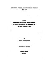The attitude of Georgia toward the education of Negroes, 1865-1935, 1935