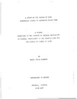 A study of the heroes of four historical dramas of Alexander Dumas Pere, 1937