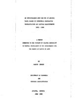 An investigation into the use of low-par value shares in industrial corporation reorganization and capital readjustments, 1932-1936, 1938
