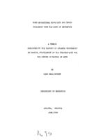 Some educational movements and their influence upon the aims of education