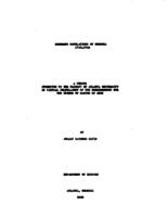 Economic regulations of Georgia, 1733-1743, 1939