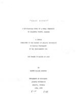 A sociological study of a rural community in Talladega County, Alabama, 1939