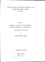 Statistical indies of Negro economic adjustment in heavily populated rural countries of Georgia 1910-1935, 1939