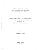 A study of recreational choices of Negro youth in relation to recreational facilities in DeKalb County, 1940