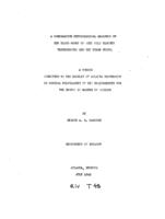 A comparative physiological analysis of the blood gases of some cold blooded vertebrates and tie human being, 1940