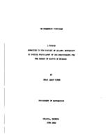 On symmetric functions, 1940
