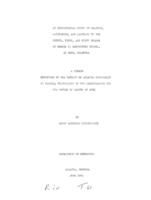 An experimental study of reading arithmetic, and language by the fourth, fifth, and sixth grades of Booker T. Washington School, El Reno, Oklahoma, 1941