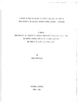 A study of free treatment facilities available to Negroes with syphilis in Atlanta, Fulton County, Georgia, 1938--1940, 1941