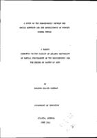 A study of the relationship between the social maturity and the intelligence of nursery school pupils, 1941