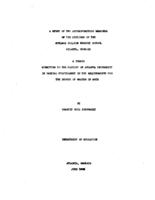 A study of two anthropometric measures of the children of the Spelman College Nursery School, Atlanta, Georgia, 1942