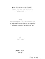 A study of the recreational activities of a number of Negro women working in industry in Atlanta, Georgia, 1943