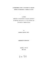 An experimental study of the effect of frequent testing on achievement in American history, 1943