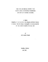 Some social and medical aspects of the Works Progress Administration Housekeeping Aide Service to Negroes in Atlanta, 1943