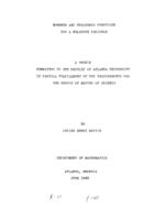 Moments and frequency functions for a relative variable, 1943