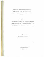 Case study of thirty family desertions among fifteen Negro and fifteen White clients of the Atlanta family welfare society, 1943