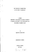 The influence of Jeanne Duval on the poetry of Baudelaire, 1943