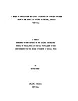 A study of applications for legal assistance in adopting children made to the Legal Aid Society of Atlanta, Georgia, 1939-1943, 1944