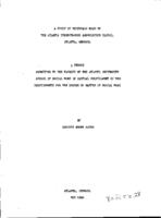 A study of referrals made by the Atlanta Tuberculosis Association Clinic, Atlanta, Georgia, 1944