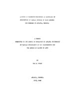 A study of community resources as materials of instruction in social studies in high schools for negroes in Atlanta, Georgia, 1945
