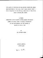 The causes of rejection of one hundred eighty-two Negro men registered at the local draft board number twenty-two in relation to the physical conditions of the third ward in Newark, New Jersey, 1945