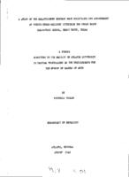 A study of the relationship between home conditions and achievement of twenty-three children attending the Cedar Bayou Elementary School, Cedar Bayou, Texas, 1945