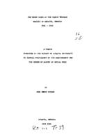 The negro cases at the family welfare society in Decatur, Georgia, 1941-1945, 1946