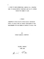 A study of nine recreational agencies in a selected area of Harlem serving youngsters ages six to sixteen during the summer of 1946, 1946