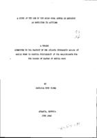 A study of the group work method in industry as reflected in articles, 1946