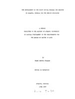 The development of the night school program for negroes in Atlanta, Georgia for the period 1915-1946, 1947