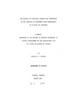 The effects of cortisone acetate and thymectomy on the survival of hand graft skin transplants in 24-hour old chickens, 1965