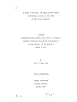 A study to determine the relationship between occupational choices and jobs held by high school graduates, 1967