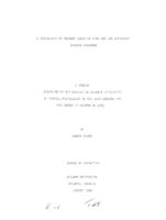 A comparison of problem areas of high and low achieving, 1968