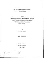 The uses of behavioral objectives in teaching biology, 1969
