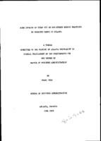 Some impacts of Title VII on management hiring practices in selected banks in Atlanta, 1969