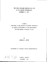 The Cuban detainee uprising and riot at the Atlanta penitentiary November 23, 1987, 1988