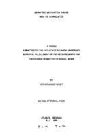 Geriatric medication abuse and its correlates, 1989