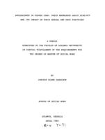 Adolescents in foster care: their knowledge about AIDS/HIV and its impact on their sexual and drug practices, 1989