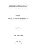 Psychonephrology: a descriptive analysis of the biopsychosocial factors that influence patient adjustment to chronic hemodialysis, 1989