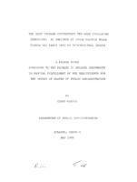 The debt problem confronting the less developing countries: an analysis of three factors which turned the debts into an international crisis, 1989