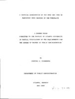 A critical examination of the pros and cons of mandatory drug testing in the workplace, 1989