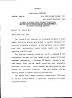 A survey of middle school teachers' perceptions and practices of discipline and the relationships to student discipline rederrals, 1991