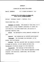 A comparative study of depression, self-esteem, family relations, peer relations, and attitudes toward mother and father of adoptees and non-adoptees, 1991