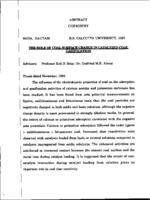 The role of coal surface charge in catalyzed coal gasification, 1992