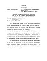 A study of psychosocial factors associated with the use of violence among black males at the Atlanta city detention center, 1995