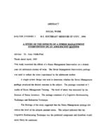 A study of the effects of a stress management intervention on an adolescent mother, 1995