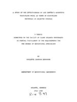A study of the effectiveness of Lee Canter's assertive discipline model in terms of discipline referrals in selected schools, 1995