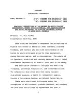 Teachers' perceptions of the degree to which teacher empowerment, shared decision making, and professionalism are being implemented in selected secondary schools in Asia state, Nigeria, 1995